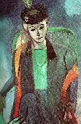 Henri Matisse portratt av madame matisse painting